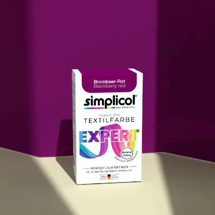 Vopsea Textilă Simplicol Expert Mure Rosii