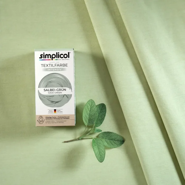 Vopsea Textilă Profesională Simplicol Intensiv Verde Salvie