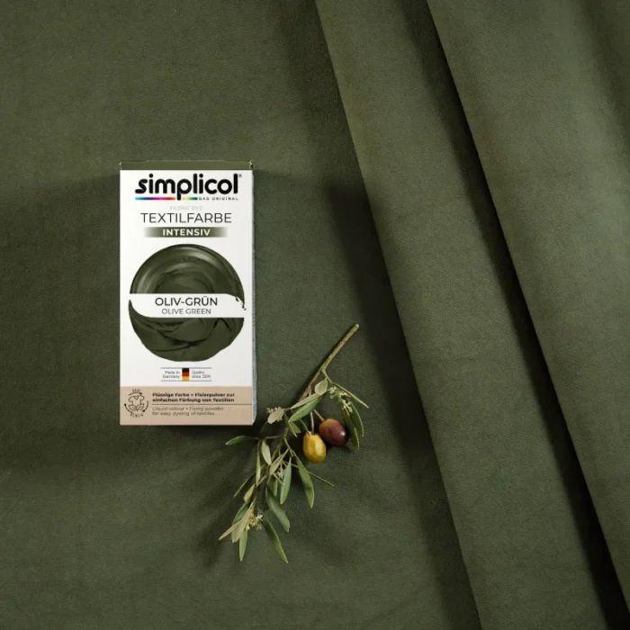 Vopsea Textilă Profesională Simplicol Intensiv Verde Masliniu