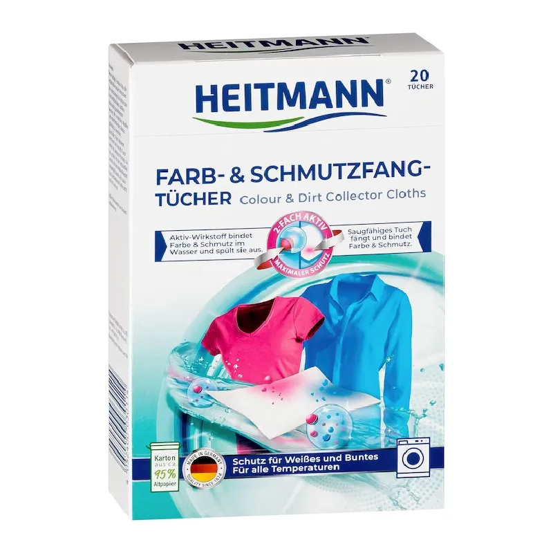 Șervețele care rețin pigmenții de culoare și murdăria