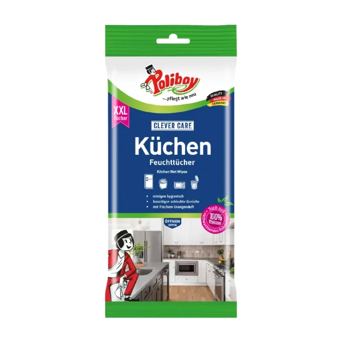 Șervețele umede bucătărie XXL Poliboy