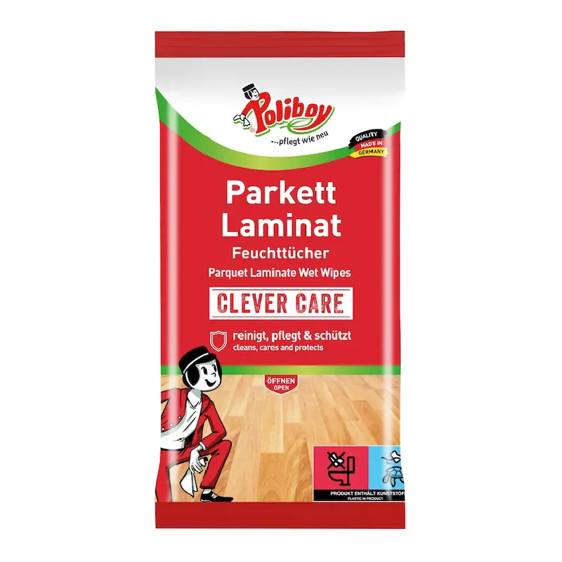 Șervețele umede parchet laminat Poliboy