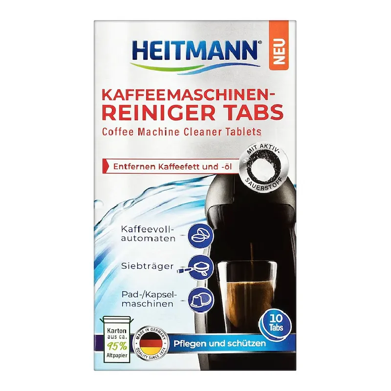 Tablete de curatare a aparatului de cafea