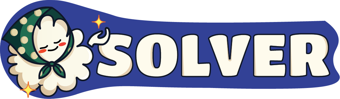 Logo Principal cu Text Solver